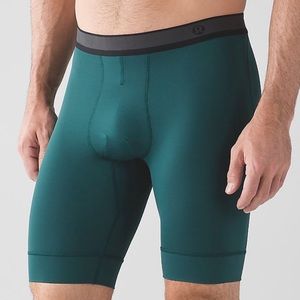 GUC Forest Green Lululemon Lock em Down Boxers